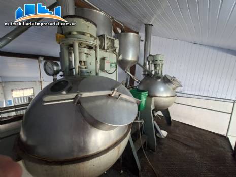L�nea de producci�n Mecamau para la elaboraci�n de dulces cremosos y pastosos, mermeladas, caramelos duros y blandos.